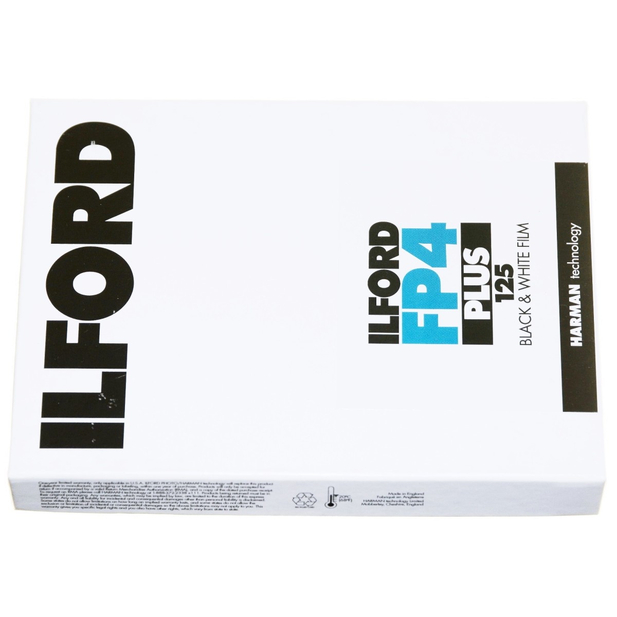 Ilford FP4 125 4x5"/25 błona cięta do portretu aktu ślubu pejzażu