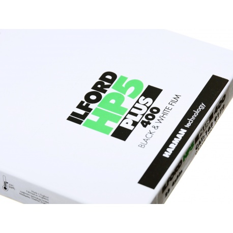 Ilford HP5 400 4x5"/25 sztuk błona cięta duży format B&W