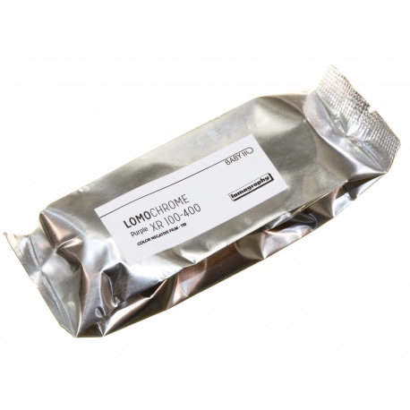 Lomography Lomochrome Purple Chrome XR 100-400 Pocket 110 efektowy