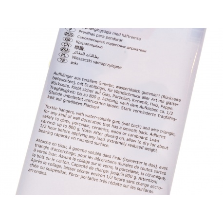 Herma Wieszak zawieszki samoprzylepne do zdjęć - 30 mm 5752