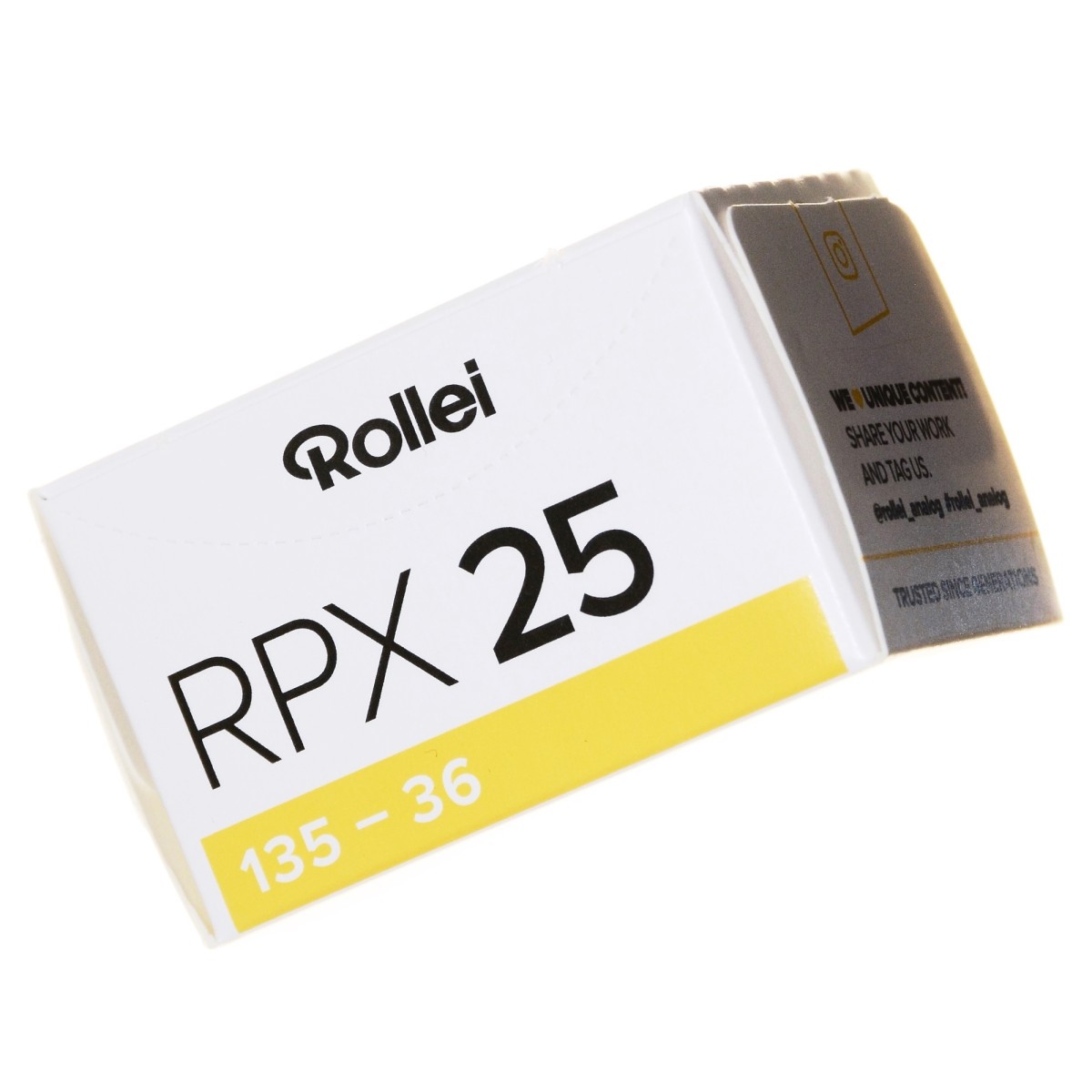 Rollei RPX 25/36 135 NEW klisza BW niskoczuła, film czarno biały