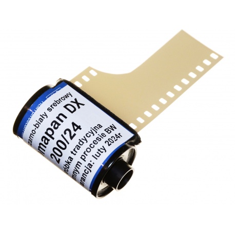 Foma Fomapan 200/24 DX negatyw film klisza B&W - z metra