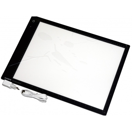 Kaiser Plano Podświetlarka LED do slajdów filmów i klisz: 42x31 cm.