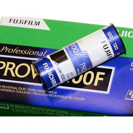 Fuji Fujichrome Provia 100/120 100F slajd, odwrotka barwna - 1 film