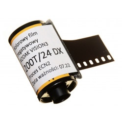 Film kolorowy Kodak Vision3 200T 200/24 DX CineStill ECN2 5213