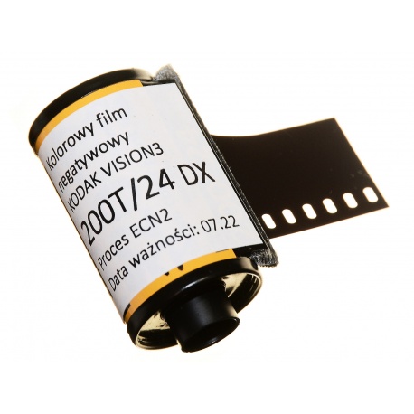 Film kolorowy Kodak Vision3 200T 200/24 DX CineStill ECN2 5213