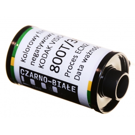 Film srebrowy Kodak Vision3 500 800/36 DX CineStill ECN2 kolor