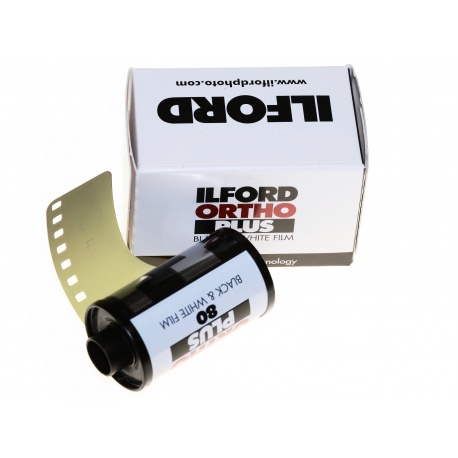Ilord Ortho Plus 80/36 film klisza ortochromatyczna 35mm.