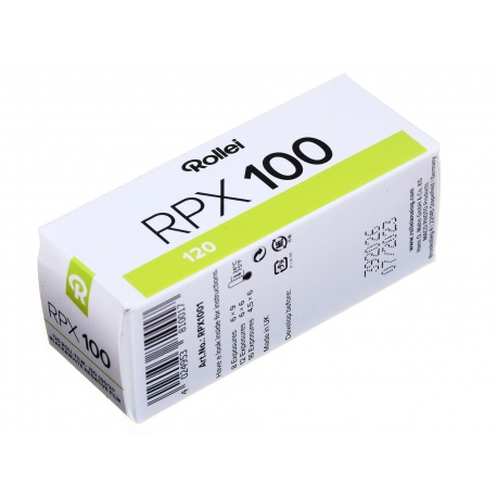 Rollei RPX 100/120 klisza, film średnioformatowy B&W