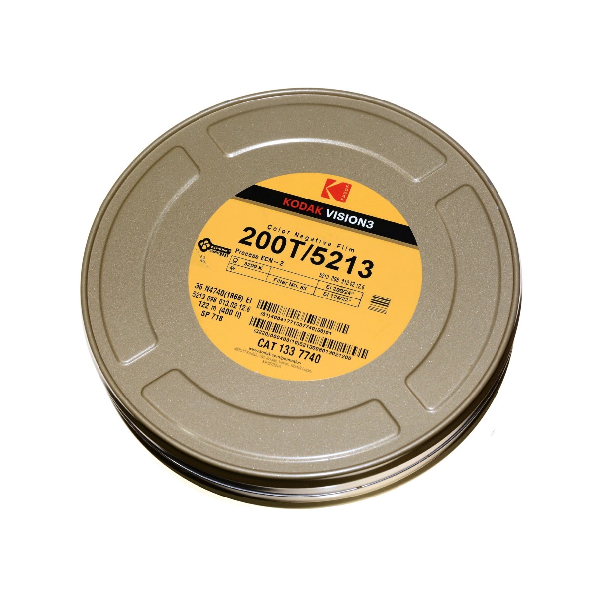 DUUUŻA Puszka po filmie Kodak Vision3 i BWxx na kasety, filmy, kasetki itp.