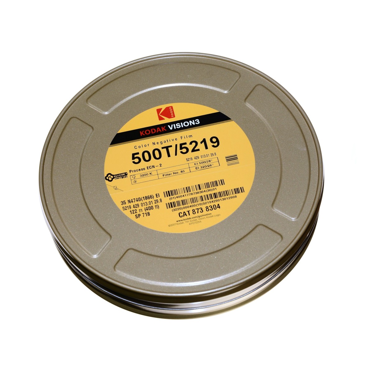 DUUUŻA Puszka po filmie Kodak Vision3 i BWxx na kasety, filmy, kasetki itp.