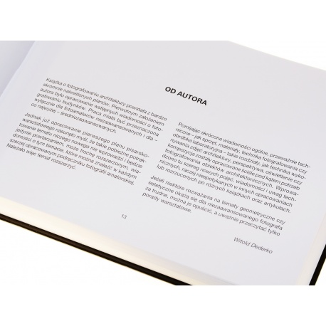 Książka O fotografowaniu Architektury - Witold Dederko Cezary Dybowski