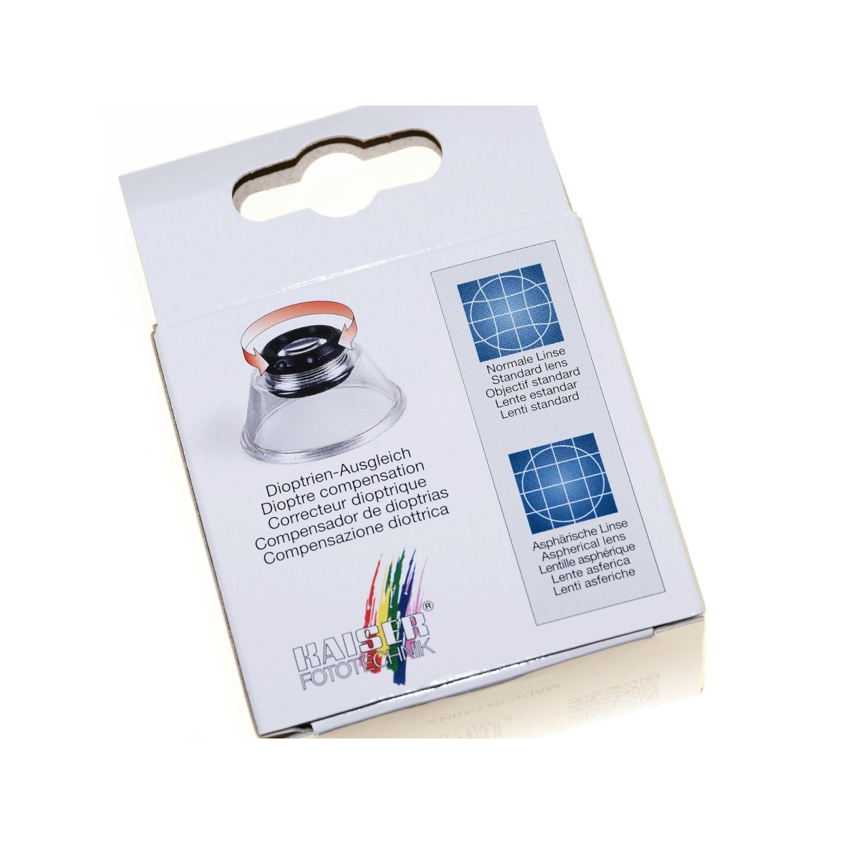 Kaiser 2332 Lupa fotograficzna 10x - do stykówek, indeksu, filmu,