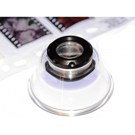 Kaiser 2332 Lupa fotograficzna 10x - do stykówek, indeksu, filmu, klisz, podświetlarki