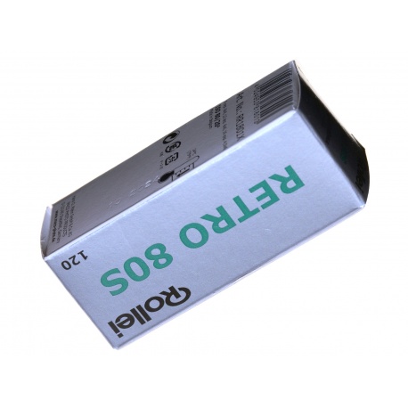 Rollei Retro 80S 120 klisza film niskoczuły B&W - kontrastowy