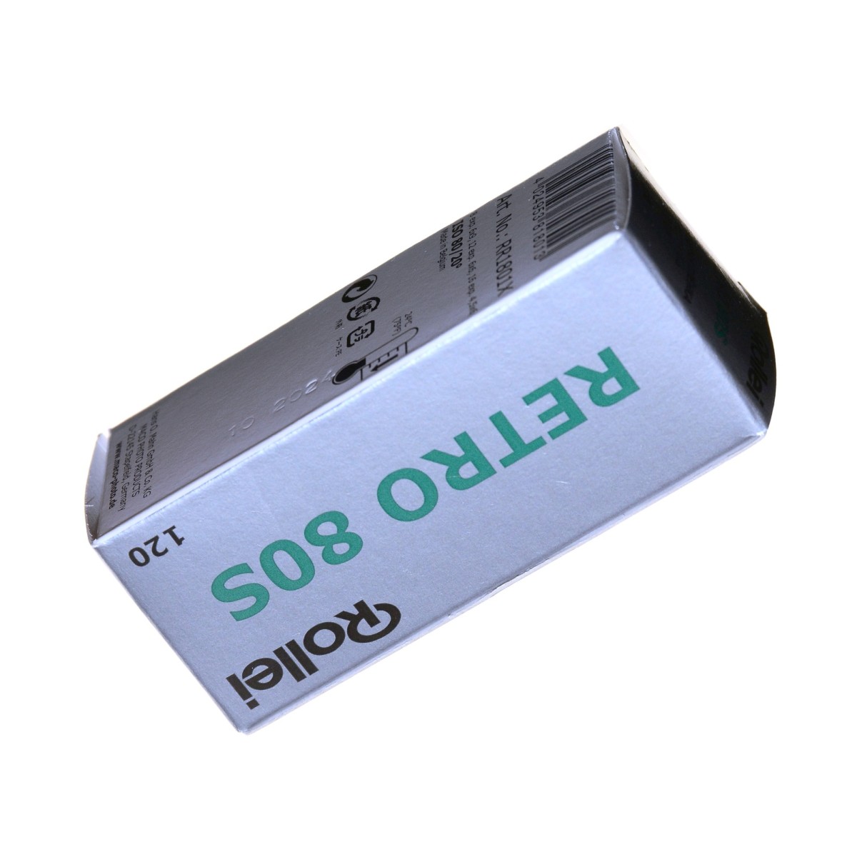 Rollei Retro 80S 120 klisza film niskoczuły B&W - kontrastowy