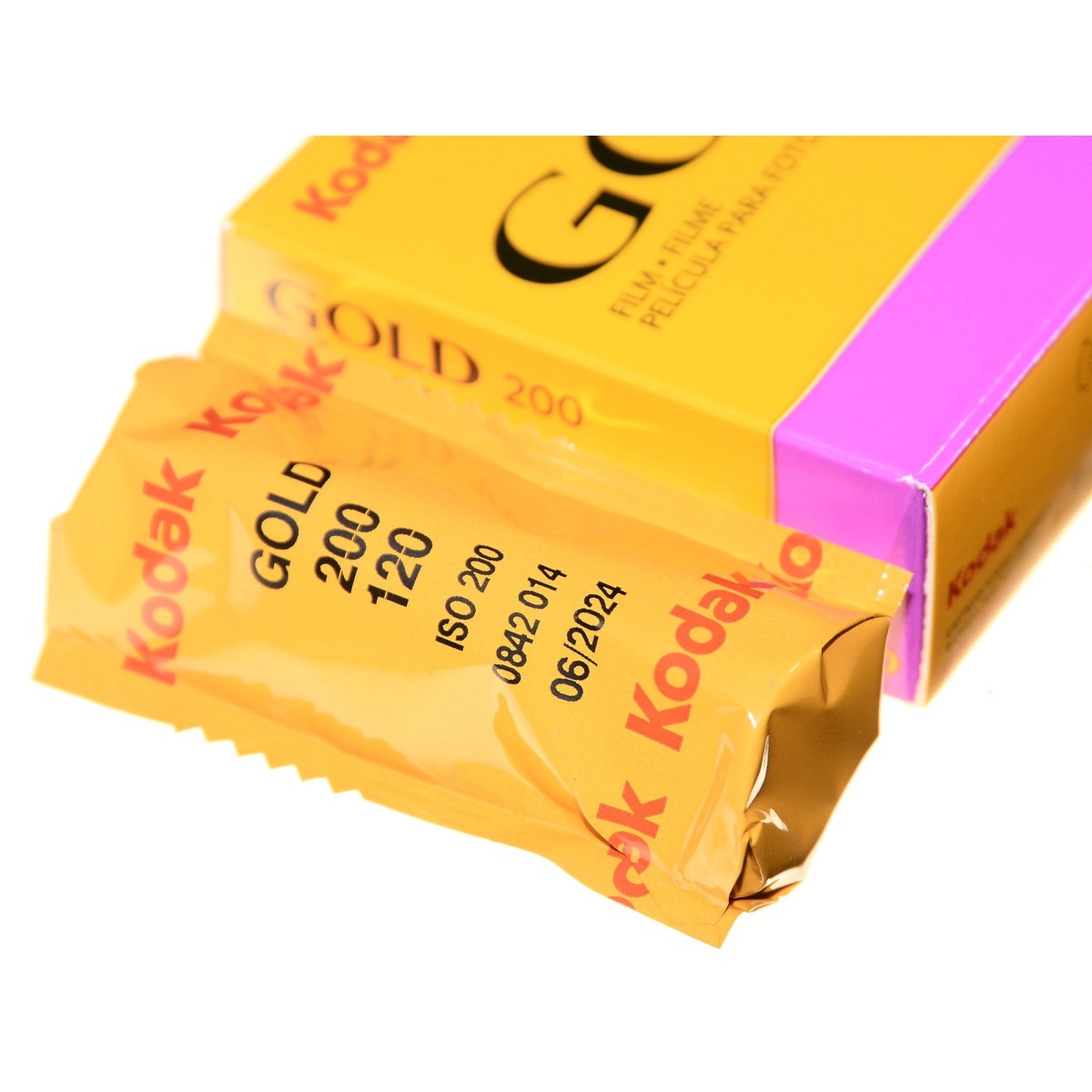 Kodak Gold 200/120 film do zdjęć kolorowych średnioformatowy do C41