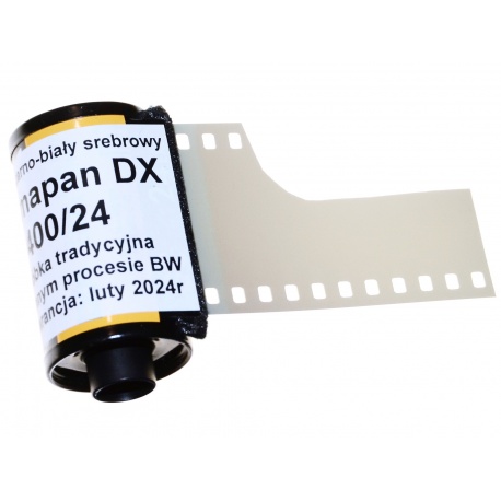 Foma Fomapan 400/24 film klisza czarno-biała do zdjęć - z puszki