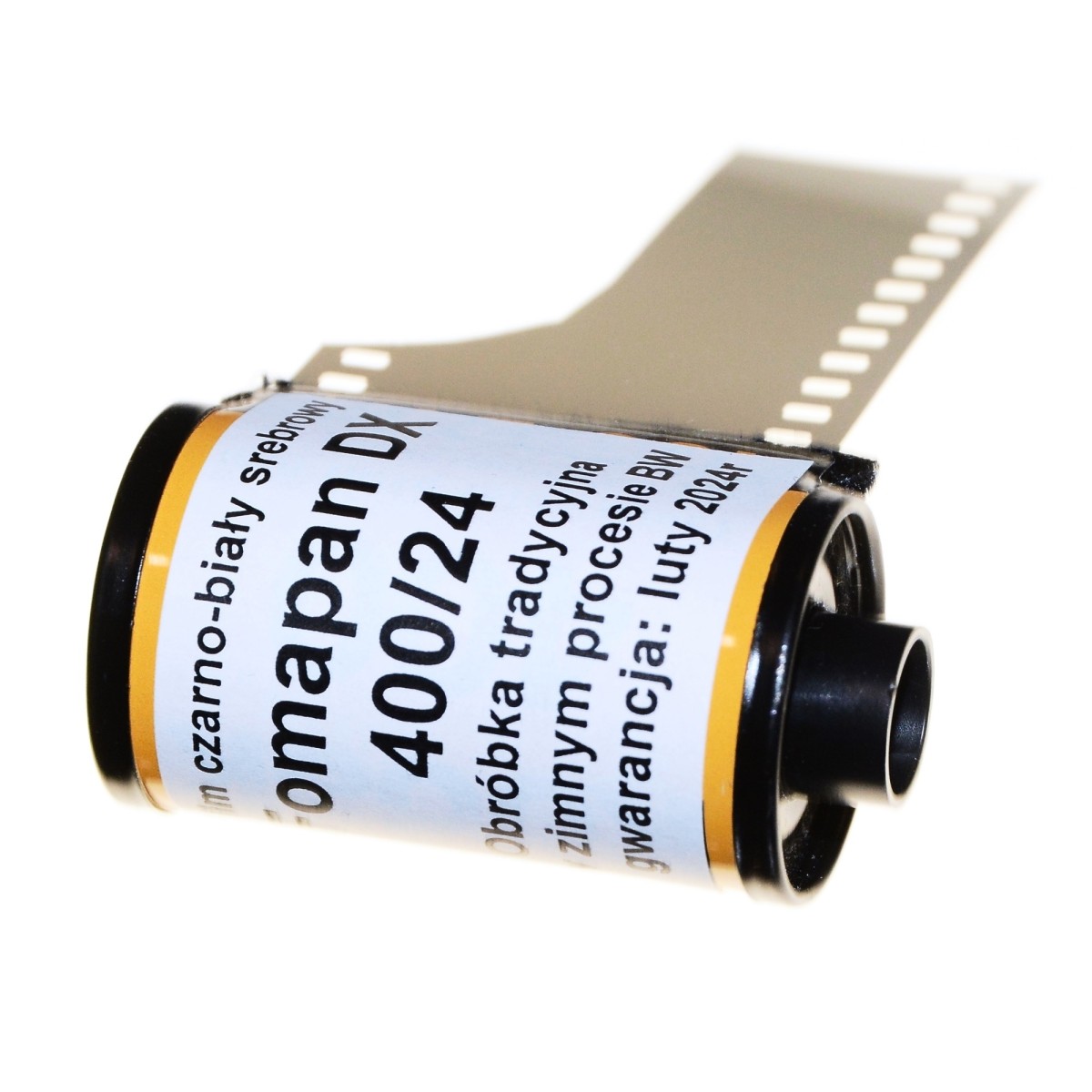 Foma Fomapan 400/24 film klisza czarno-biała do zdjęć - z puszki