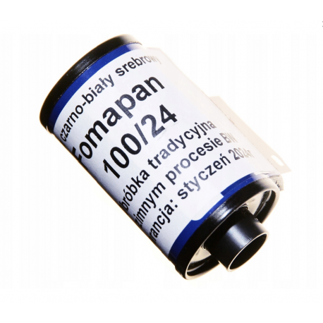 Foma Fomapan 100/24 Classic film 35mm. do odbitek BW - klisza cięta z metra