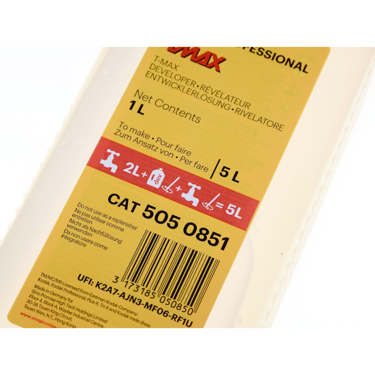 Kodak T-max 1 litr wywoływacz do filmów B&W do forsowania