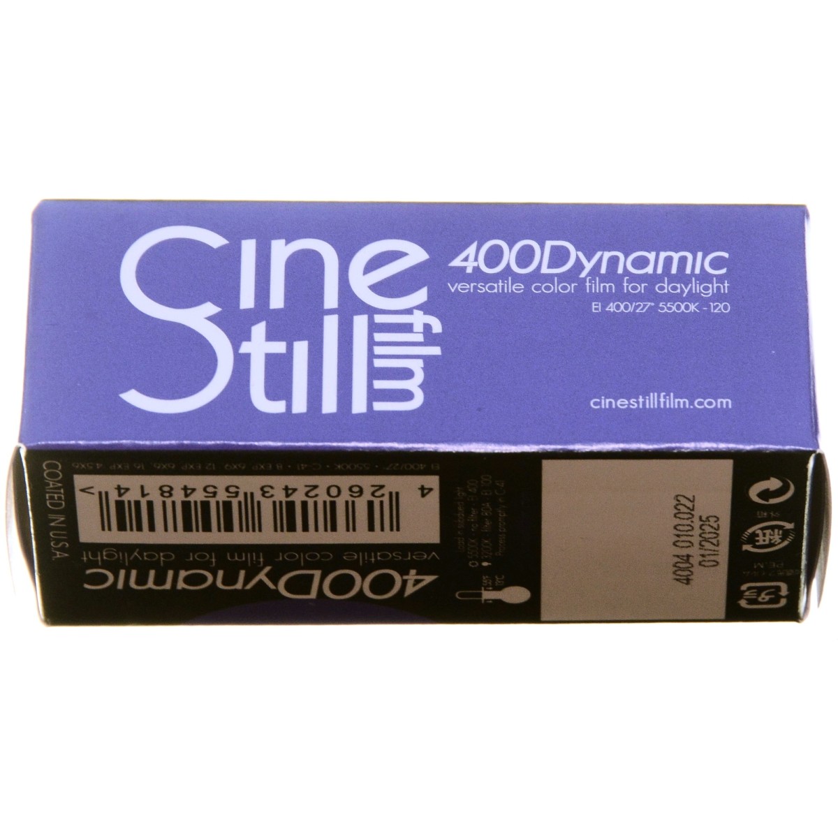 Cinestill Dynamic 400D 400/120 film kolorowy 120 - 6x6 cm.