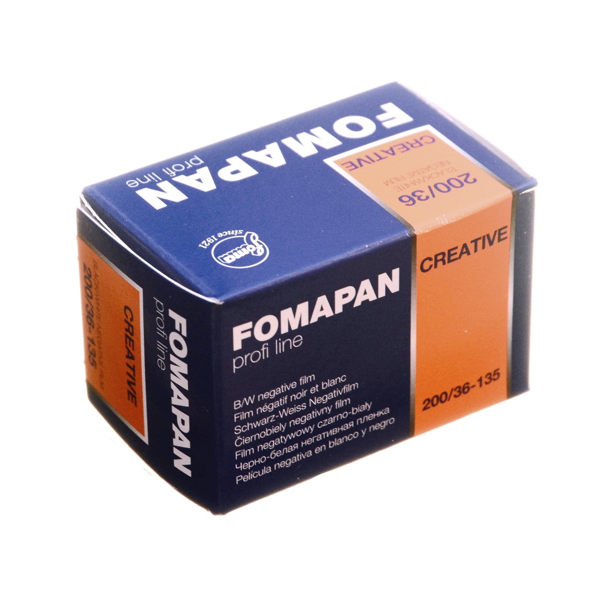 Foma Fomapan 200/36 Creative klisza, film do odbitek i zdjęć B&W