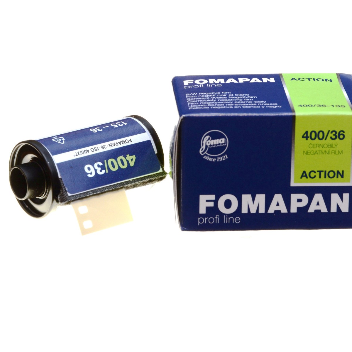 Foma Fomapan 400/36 Action film czarno-biały do wywoływania w koreksie