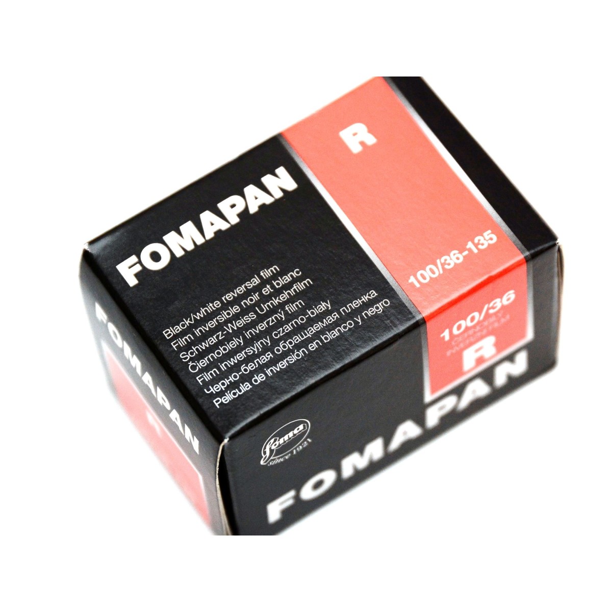 Foma Fomapan R 100/36 Foma film odwracalny, slajd czarno biały B&W