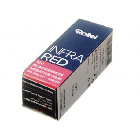 Rollei Infrared IR 400/120 820 nm. film do zdjęć w podczerwieni