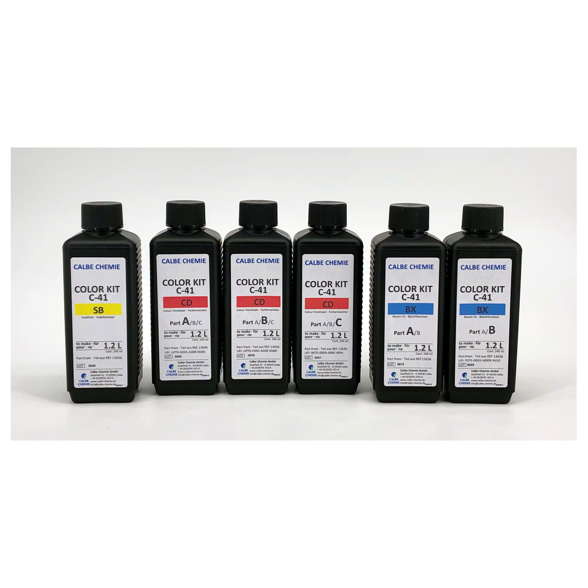 CALBE COLOR KIT 2,5 l. (dawny Tetenal Colortec )