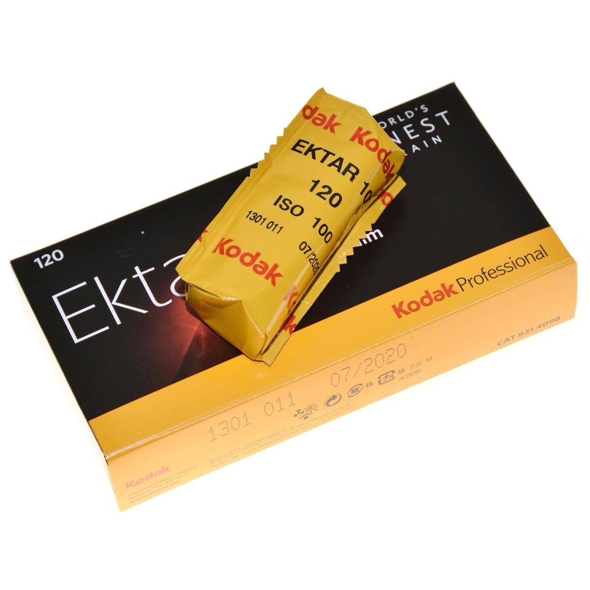 Kodak Ektar 100/120 profesjonalny film kolorowy, nasycony kolor