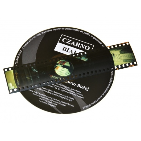Skanowanie filmu slajdu barwnego 35mm + skan na CD