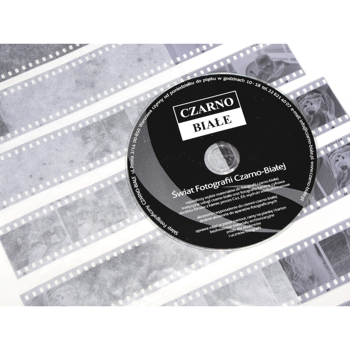 Skanowanie filmu typ 135 35mm w TIFF skan C41, B&W, E6, ECN-2