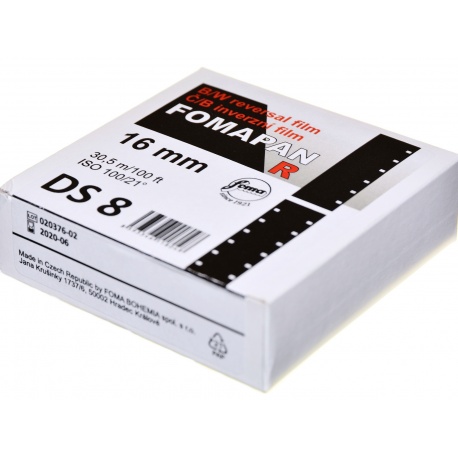 Foma Fomapan R 100 Super8 30,5m film do kamery 16mm