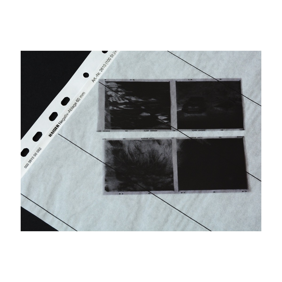 Kaiser Koszulki pergamin na film 120 100 sztuk do błon i klisz