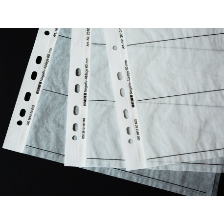 Kaiser Koszulki pergamin na film 120 100 sztuk do błon i klisz