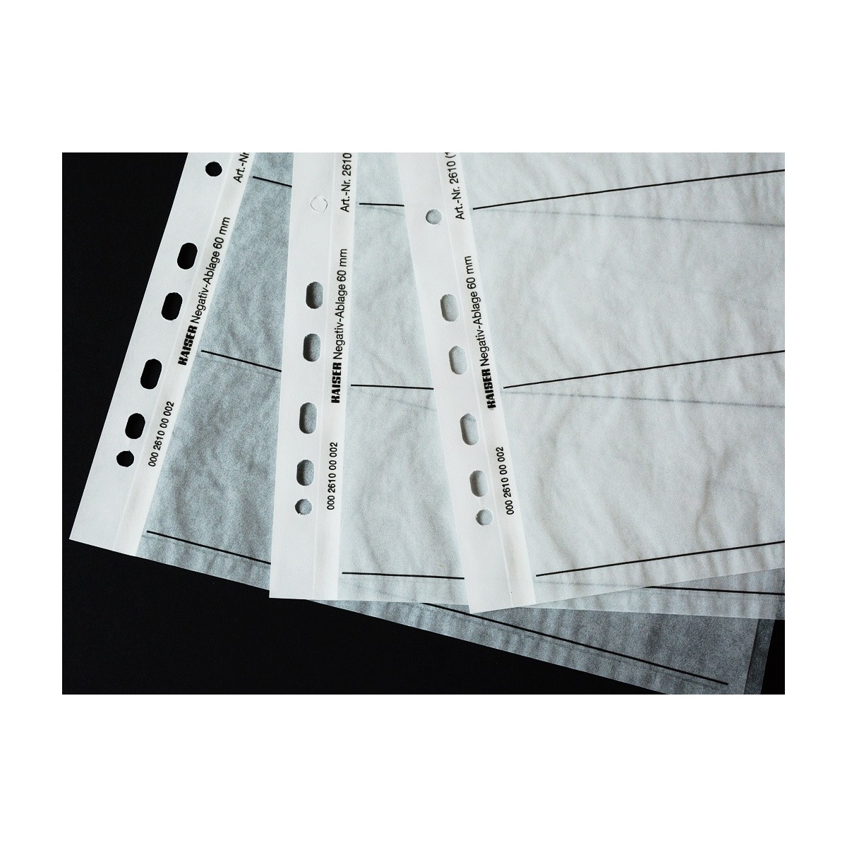 Kaiser Koszulki pergamin na film 120 100 sztuk do błon i klisz