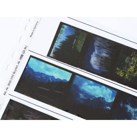 Kaiser Koszulki acetat typ 120 10 sztuk - przezroczysta folia na filmy