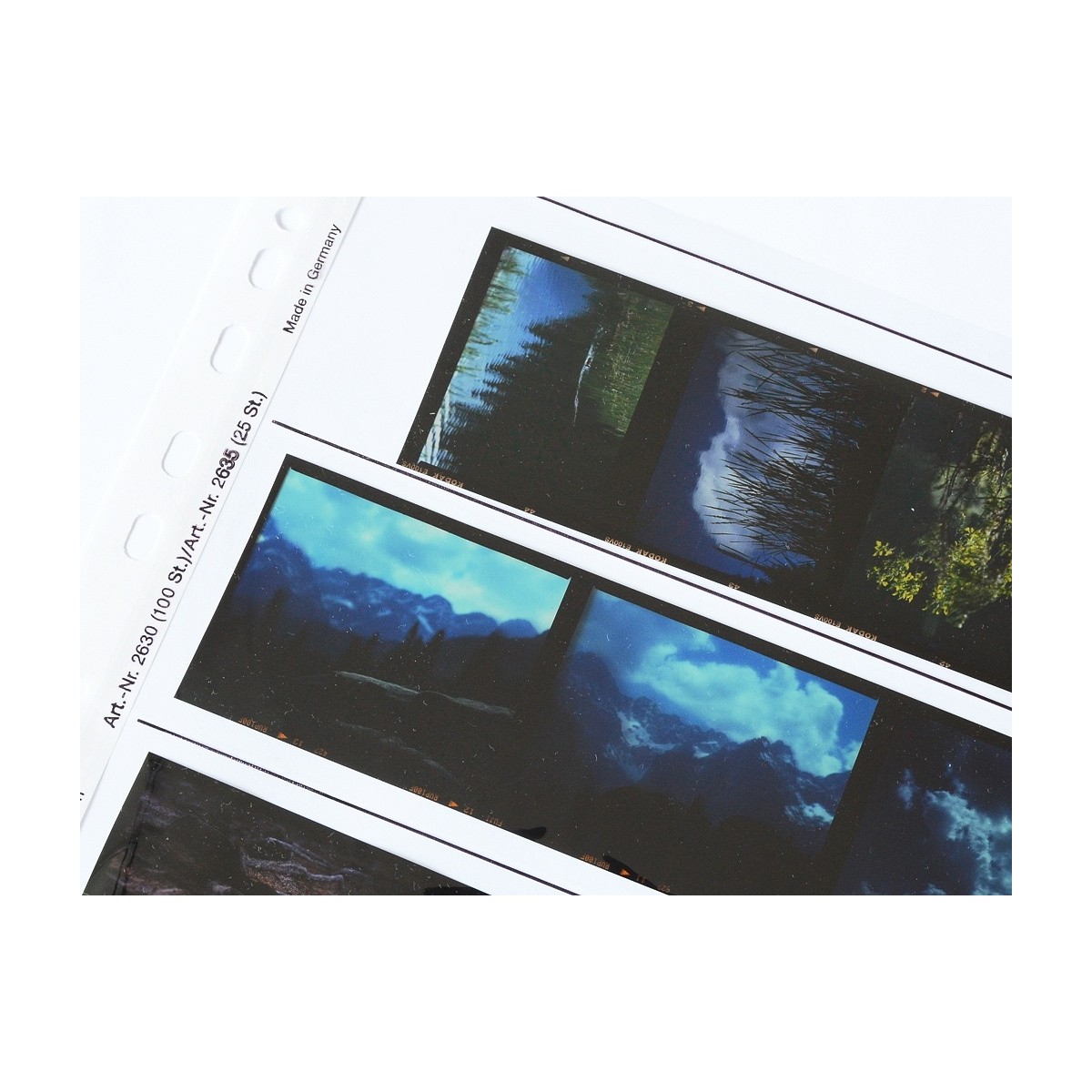 Kaiser Koszulki acetat typ 120 10 sztuk - przezroczysta folia na filmy