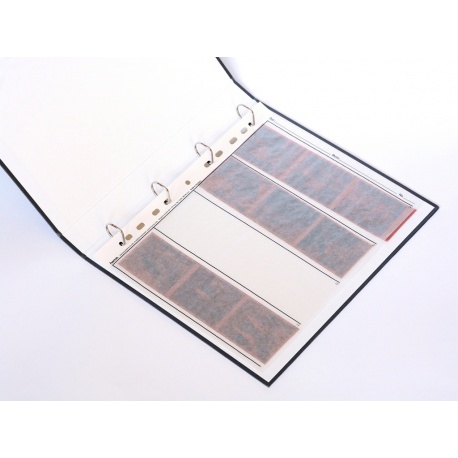 Czarno Białe Segregator BEZ NAPISU na koszulki folie filmy