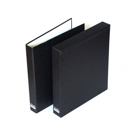 Czarno-Białe Segregator i Futerał na koszulki foto Z NAPISEM