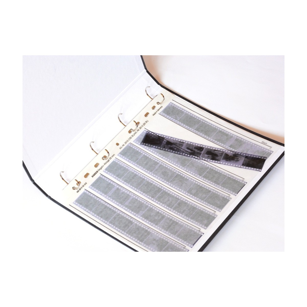 Czarno-Białe Segregator i Futerał na koszulki folie BEZ NAPISU