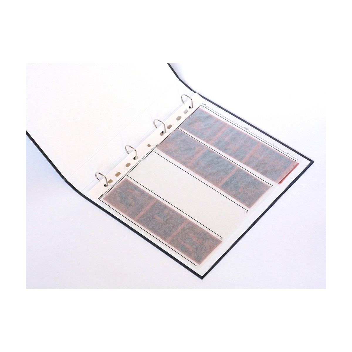 Czarno-Białe Segregator i Futerał na koszulki folie BEZ NAPISU