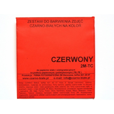 2M Toner czerwony TC na 1l.