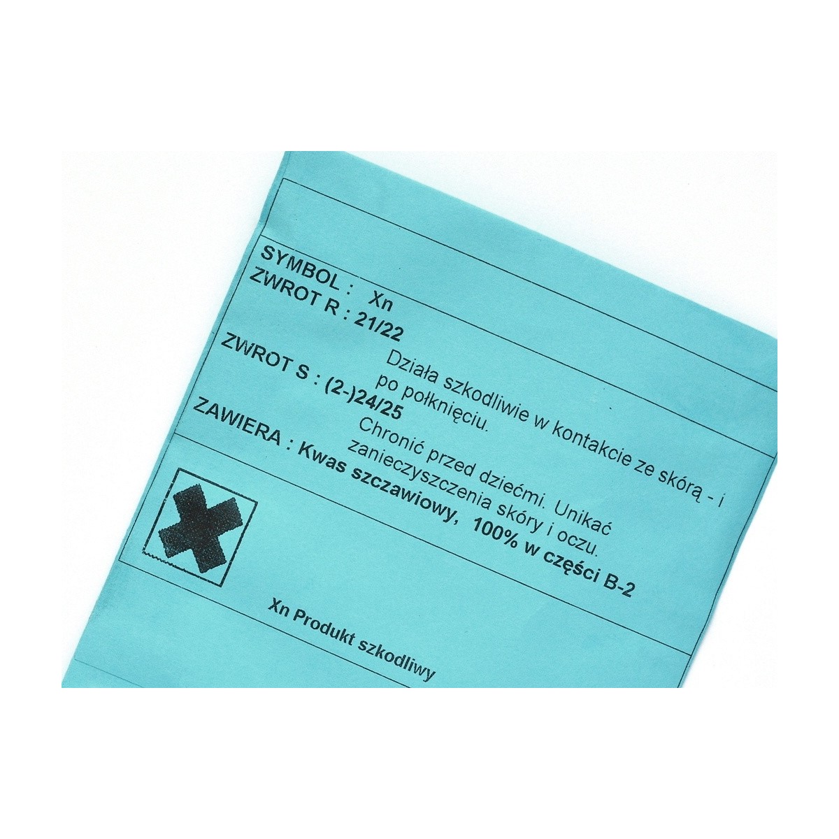 2M Toner niebieski  TN na 1l.