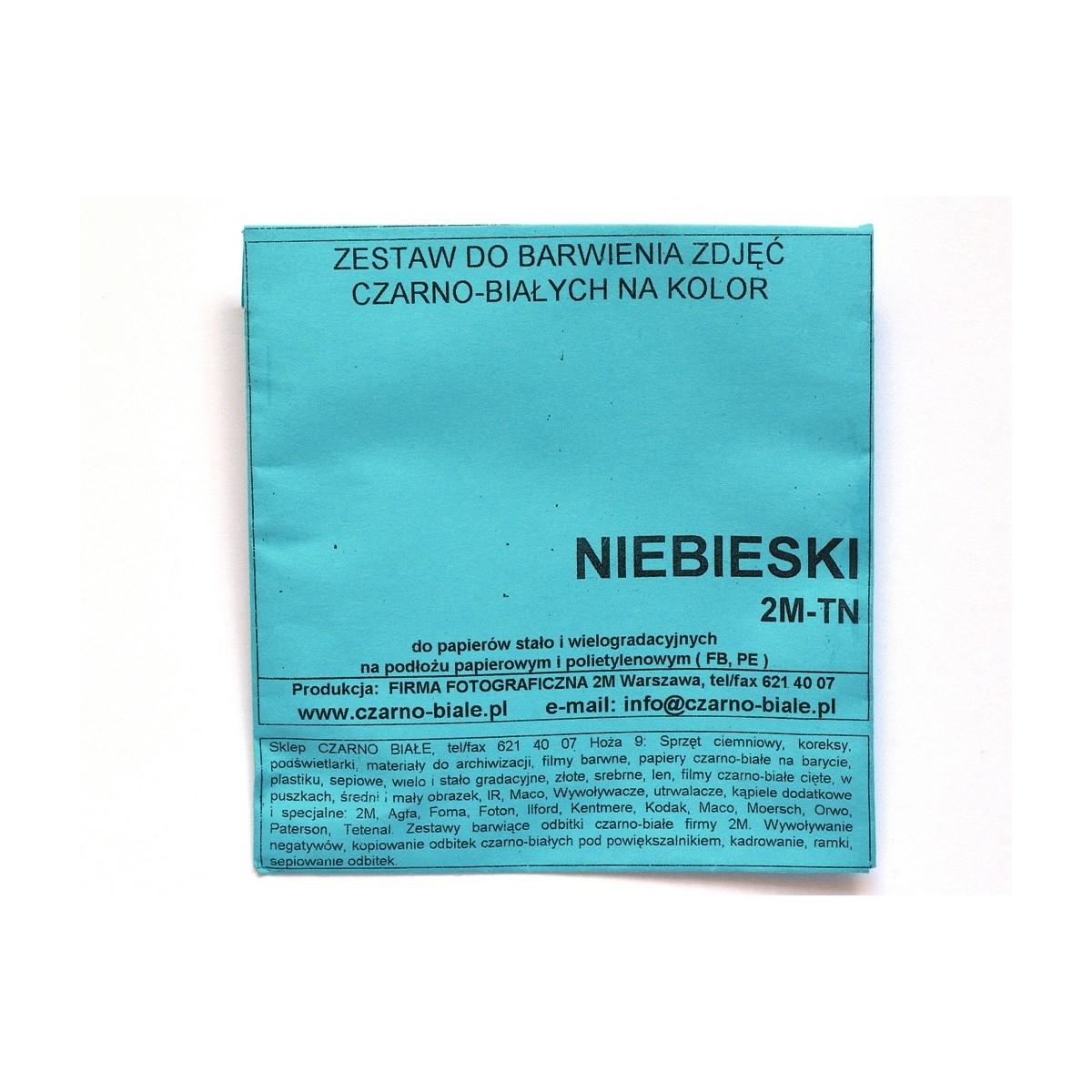 2M Toner niebieski  TN na 1l.