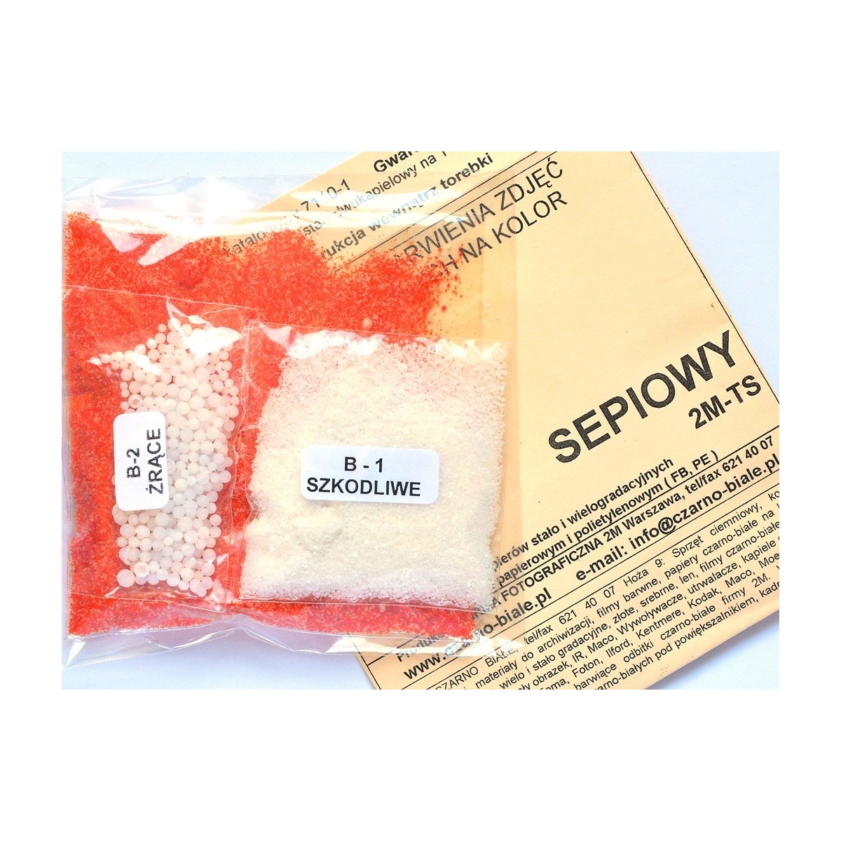 2M-TS Toner sepiowy na 1 litr do sepiowania zdjęć B&W