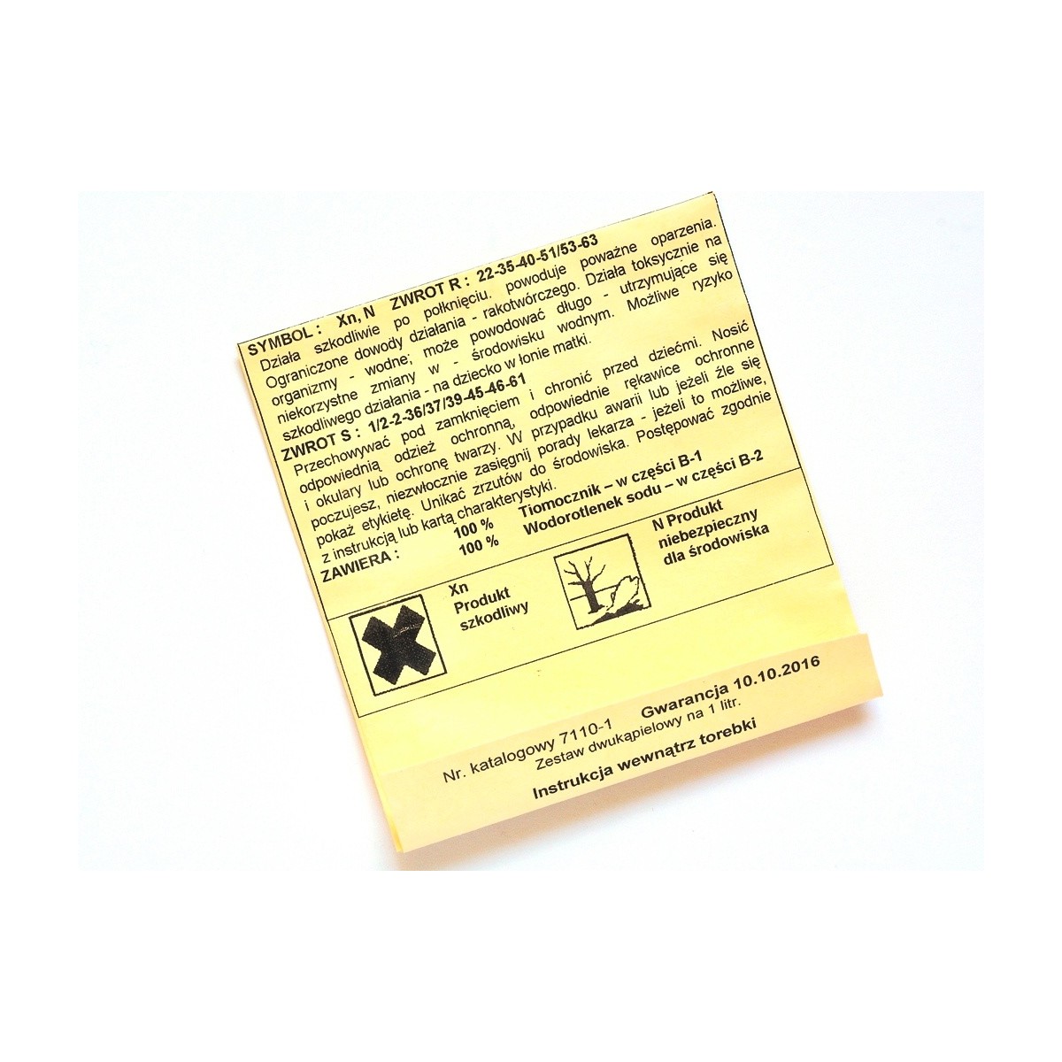 2M-TS Toner sepiowy na 1 litr do sepiowania zdjęć B&W