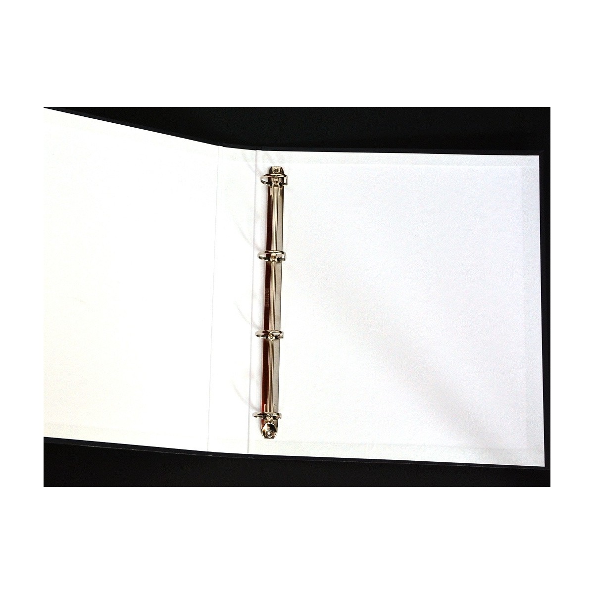 Czarno-Białe Segregator i Futerał na koszulki foto Z NAPISEM